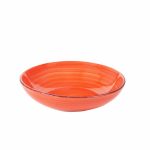 Set 6 farfurii adânci Art of dining by HEINNER Gala, ceramică, 20 cm, portocaliu