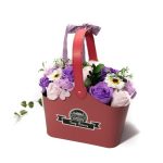 Coș de flori din săpun – Basket Lilac