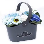 Coș de flori din săpun – Petite Basket Albastru