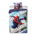 Set lenjerie pat copii Spider-Man 140 x 200 + 70 x 90