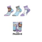 Set 3 perechi șosete fete, Disney, Frozen, modelul nr 1