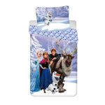 Set lenjerie pat copii, multicolor, 2 piese, 140×200 cm, 70×90, Frozen, Disney, 959466
