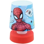 Lampă de noptieră, cu led, pentru copii 8.6 x 8.6 x 12 cm Spiderman