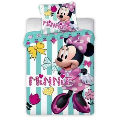 Lenjerie de pat copii Faro Minnie Mouse