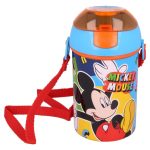 Sticlă pentru apă, anticurgere, multicolor, 450 ml, Mickey Mouse