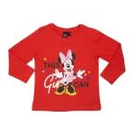 Bluză copii cu mânecă lungă pentru fetițe, multicolor, Minnie Mouse, Disney