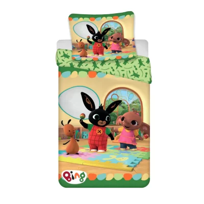 Set lenjerie pat copii, multicolor, Bunny Bing, 038