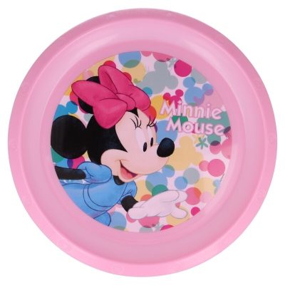 Farfurie plastic pentru copii Minnie Mouse Disney