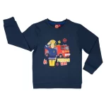 Bluză copii cu mânecă lungă, multicolor, Fireman Sam