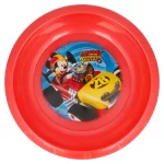 Bol plastic, multicolor, pentru copii, fără BPA,16,5 cm, Roadster Racers, Mickey Mouse