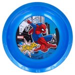 Bol plastic, multicolor, pentru copii, fără BPA, 16,5 cm, Marvel, Spiderman