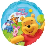 Balon folie Winnie the Pooh & Friends Happy Birthday