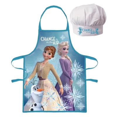 Set șort și bonetă de bucătar Frozen II Olaf Change