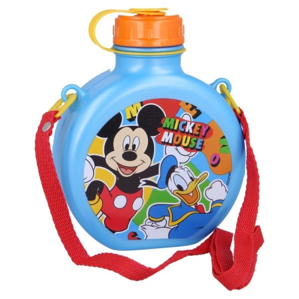 Sticlă apă tip explorator multicolor din plastic fără BPA Mickey Mouse Disney