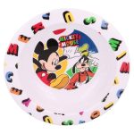Bol plastic Stor, Mickey Mouse, Disney, 16 cm, multicolor, pentru copii, fără BPA, poate fi utilizat și la microunde