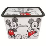 Cutie pentru depozitare, din plastic, cu capac, 23 L, multicolor, 40x27x29 cm, Mickey Mouse, Disney