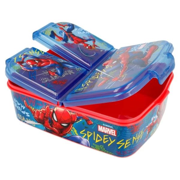 Cutie sandwich dreptunghiulară Spiderman