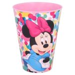 Pahar plastic fără BPA, 430 ml, multicolor, Minnie Mouse, Disney