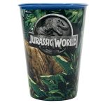 Pahar plastic fără BPA, 260 ml, multicolor, Jurassic World