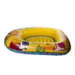 Barcă gonflabilă pentru copii, 3-6 ani, galbenă, 100 x 70 cm Baby Shark