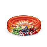 Piscină gonflabilă pentru copii, rotundă, diametru 100 cm, multicolor, Avengers