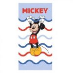 Prosop de baie pentru copii, 100% bumbac, multicolor, 140x70 cm, Mickey Mouse