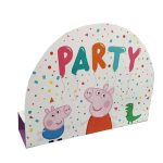 Set 8 Invitații Peppa Pig Pentru Petrecere, Multicolor