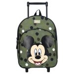 Troler tip rucsac, verde, 33x25x11 cm, Like You Lots, Mickey Mouse, Disney