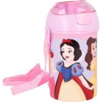 Sticlă de apă, Prințese Disney, Plastic, Multicolor, 450 ml