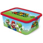 Cutie de depozitare, Super Mario, Plastic, 13l, Multicolor