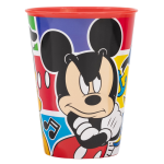 Pahar plastic Mickey Mouse Disney Better Together, 260 ml Roșu