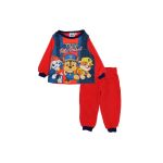 Pijama copii, cu mânecă lungă, polar, roșu, Team, Paw Patrol