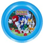 Bol plastic, multicolor, pentru copii, fără BPA,16,5 cm, The Hedgehog, Sonic