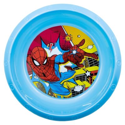 Bol plastic multicolor Spiderman