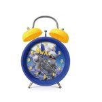 Ceas de masă desteptător pentru copii, albastru/galben, The Lapins Cretins, Disney