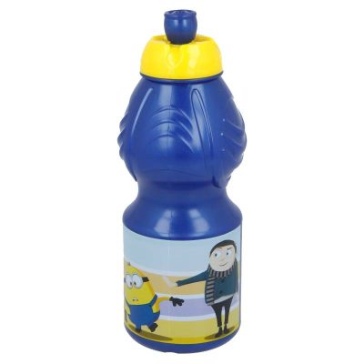 Sticlă sport plastic pentru apă Minions II