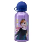 Sticlă de apă, pentru copii, din aluminiu, fără BPA, multicolor, 400 ml, Frozen, Disney