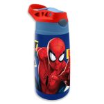 Sticlă termos pentru copii, Spiderman, Inox, 400ml, Multicolor