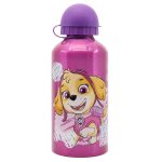 Sticlă de apă, pentru copii, din aluminiu, fără BPA, multicolor, 400 ml, Girl Sketch, Paw Patrol