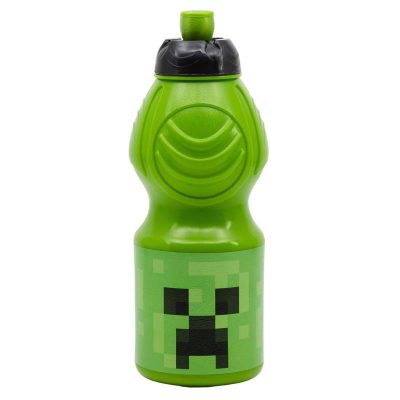 Sticlă sport Minecraft Verde 400 ml