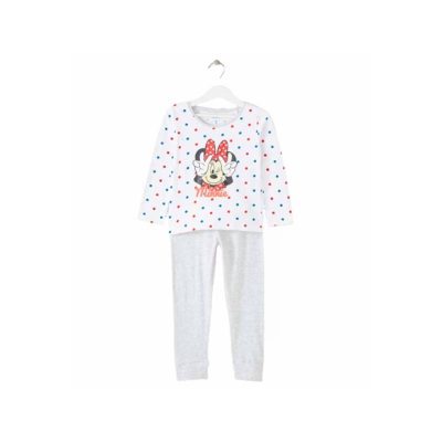 Pijama copii cu mânecă lungă multicolor Minnie Mouse