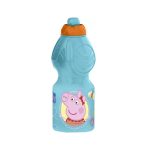 Sticlă plastic pentru apă Peppa Pig Albastru deschis 400 ml