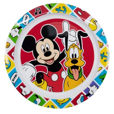 Farfurie plastic 23 cm Better Together Mickey Mouse