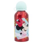 Sticlă de apă, pentru copii, din aluminiu, fără BPA, multicolor, 400 ml, Being, Minnie Mouse