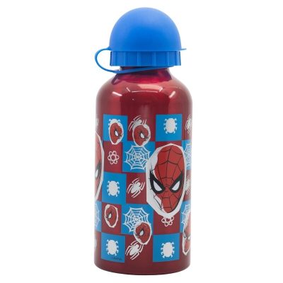 Sticlă de apă copii aluminiu 400 ml Arachnid Spiderman