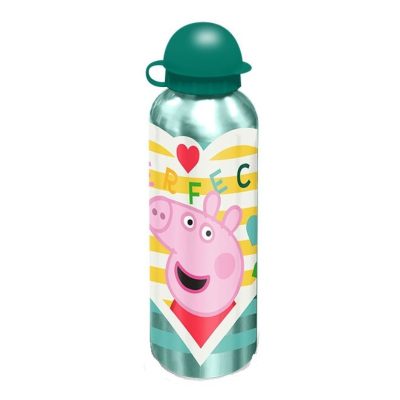 Sticlă de apă copii aluminiu 500 ml Peppa Pig