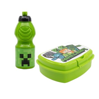 Set cutie sandwich și sticlă Minecraft