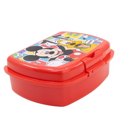 Cutie sandwich multicolor fără BPA Mickey Mouse