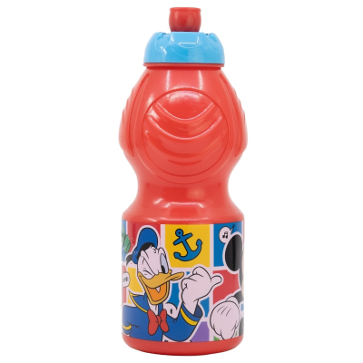Sticlă pentru apă multicolor Mickey Mouse