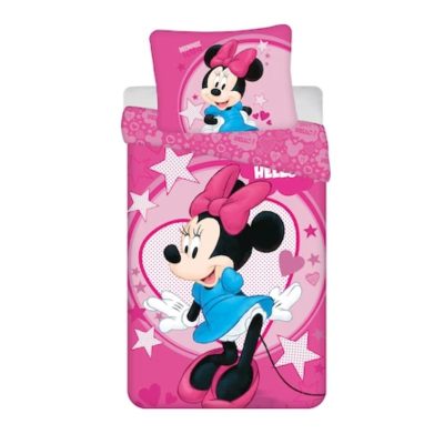 Set lenjerie pat copii multicolor Minnie Mouse Disney